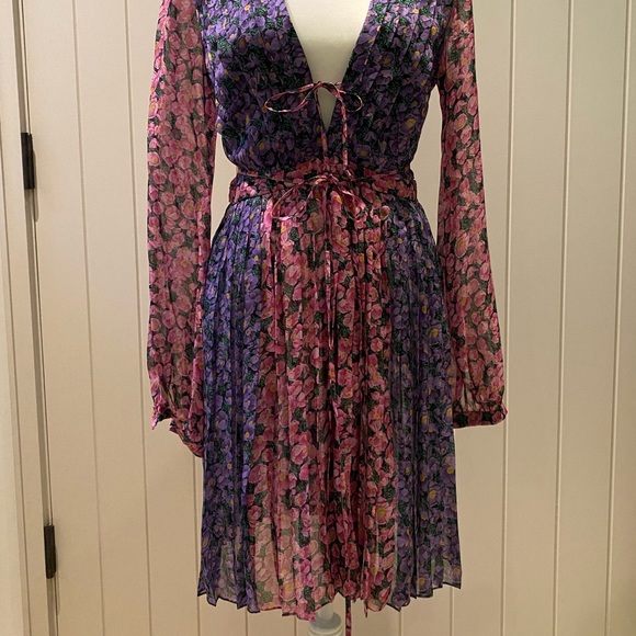 Raquel Diniz Floral Mini Dress - Picture 2 of 5